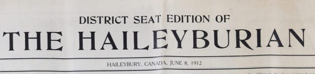 Haileyburian masthead